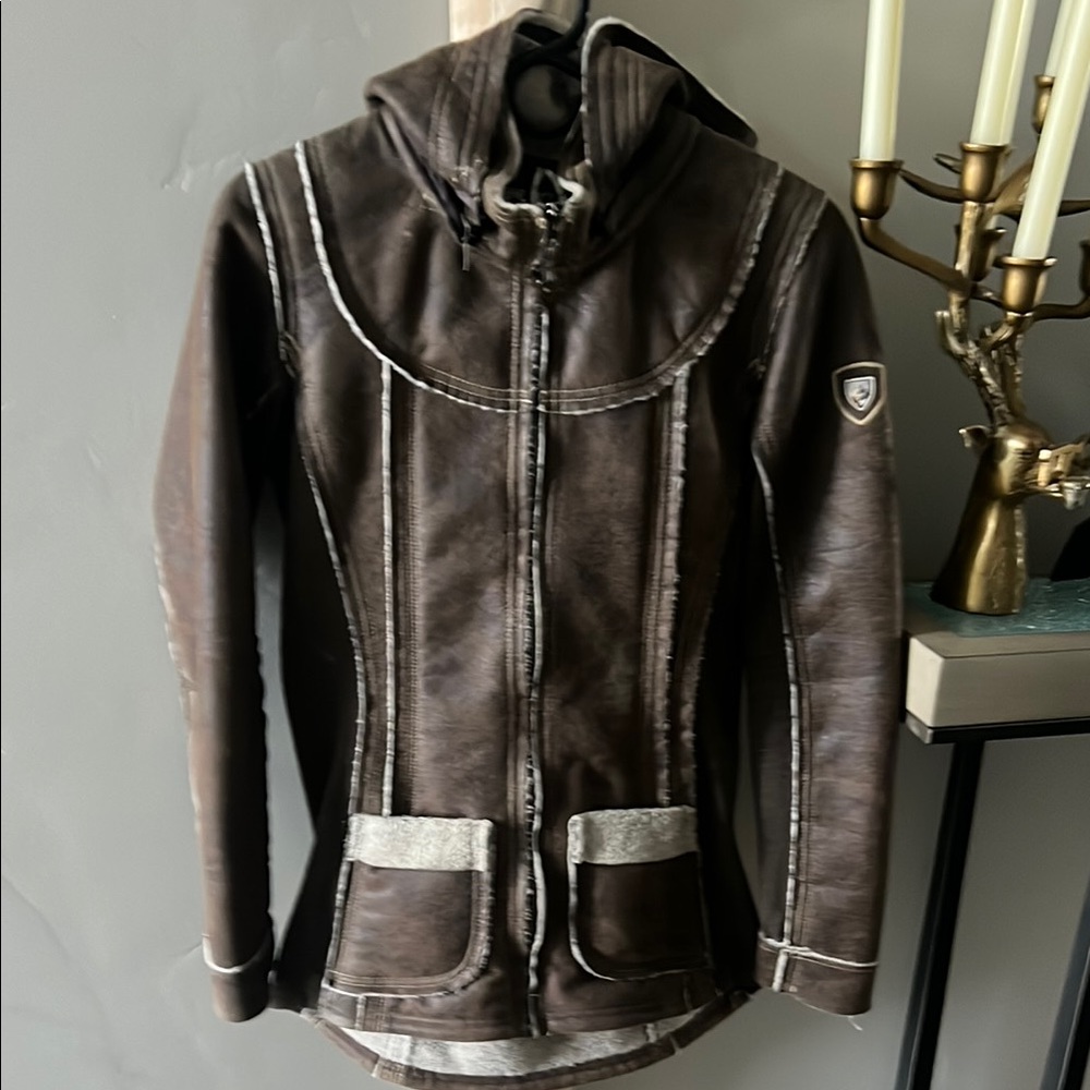 KUHL Brown Hooded Jacket